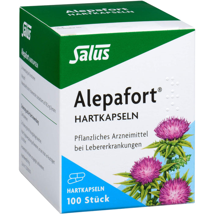 Salus Alepafort Kapseln bei Lebererkrankungen, 100 St. Kapseln