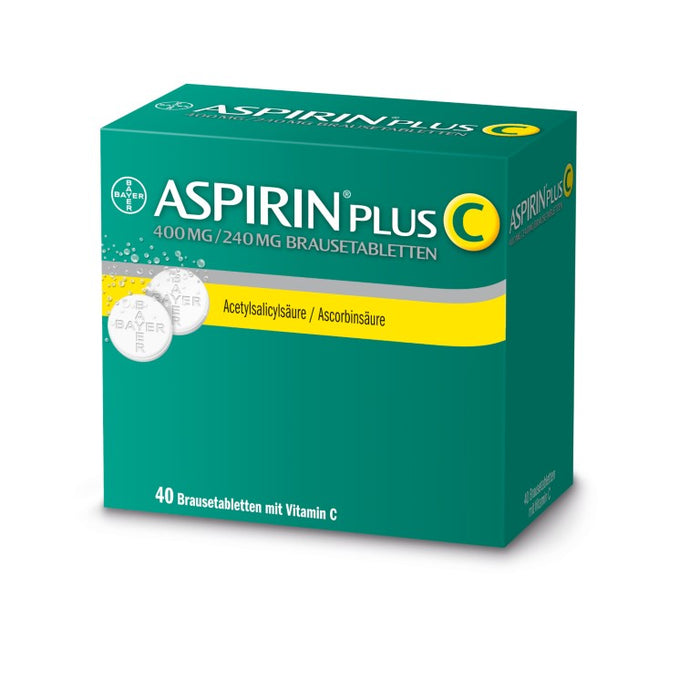ASPIRIN plus C Brausetabletten, 40 pcs. Tablets