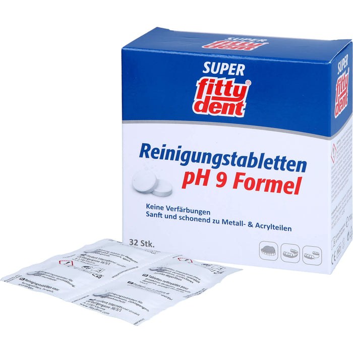 FITTYDENT SUPER REINIGUNGS, 32 St. Tabletten