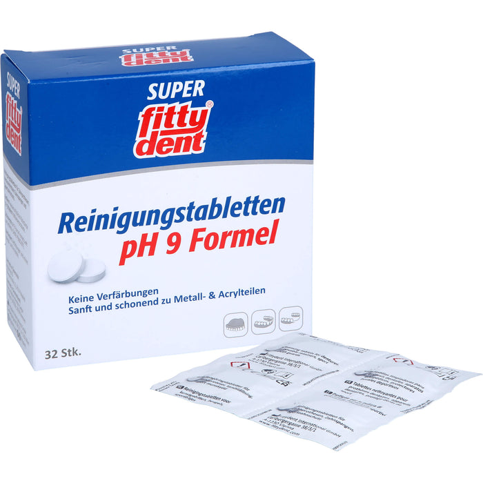 FITTYDENT SUPER REINIGUNGS, 32 St. Tabletten
