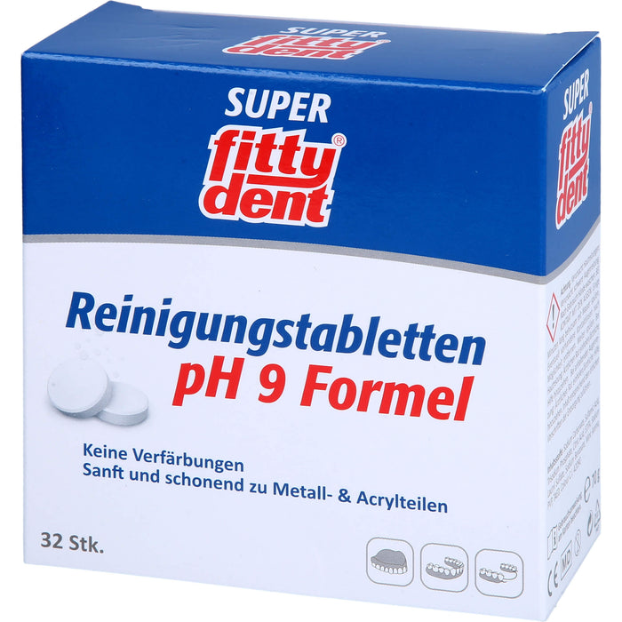 FITTYDENT SUPER REINIGUNGS, 32 St. Tabletten