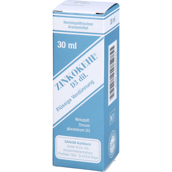 SANUM-KEHLBECK Zinkokehl D3 flüssige Verdünnung, 30 ml Lösung