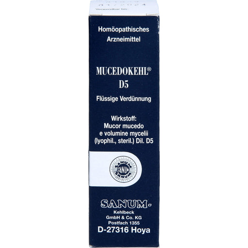 SANUM-KEHLBECK Mucedokehl D5 flüssige Verdünnung, 10 ml Lösung