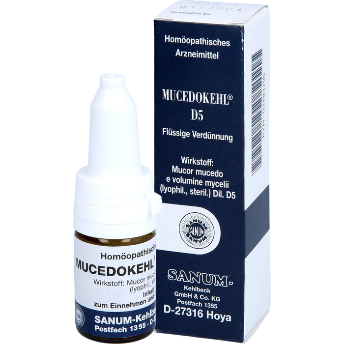 SANUM-KEHLBECK Mucedokehl D5 flüssige Verdünnung, 10 ml Lösung