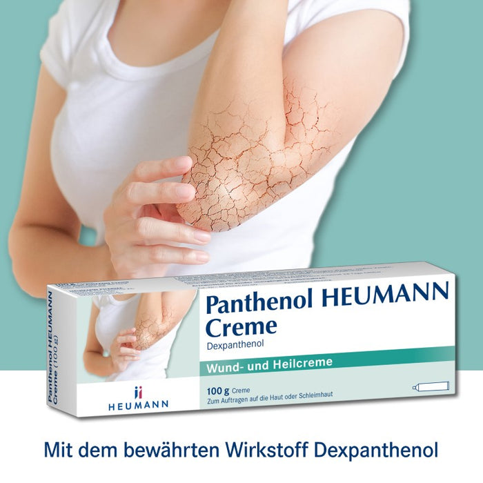 Panthenol Heumann Creme Wund- und Heilcreme, 100 g Creme