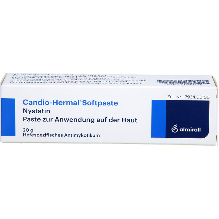 Candio-Hermal Softpaste hefespezifisches Antimykotikum, 20 g Creme