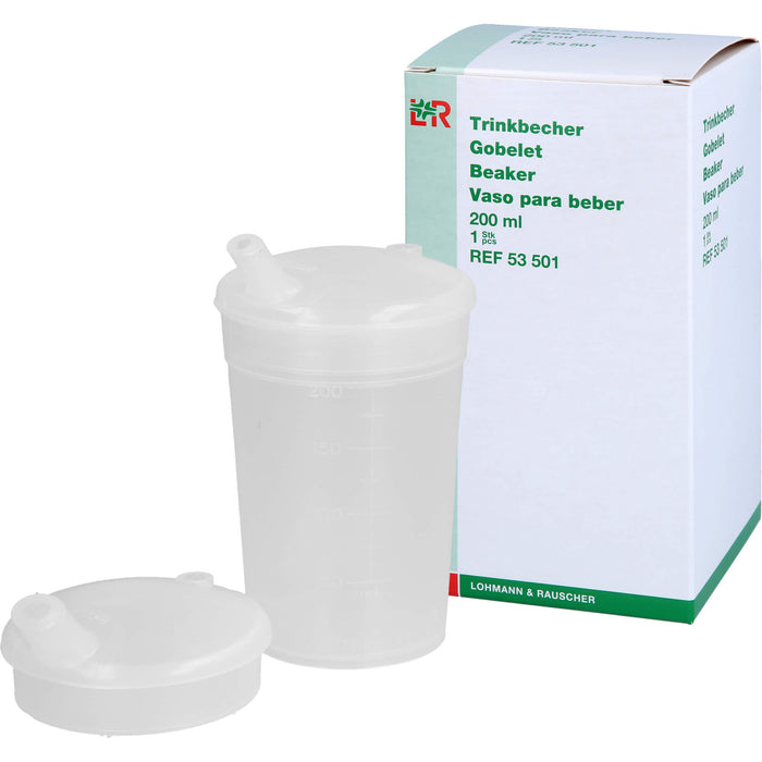 TRINKBECHER M 2 DECKELN, 1 St