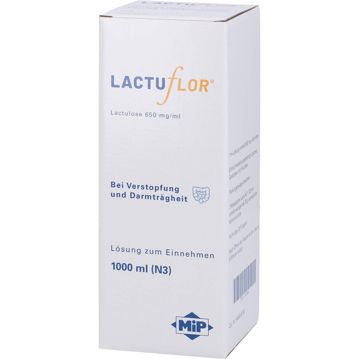 Lactuflor, Lactulose 650 mg/ml Lösung zum Einnehmen, 1000 ml LSE