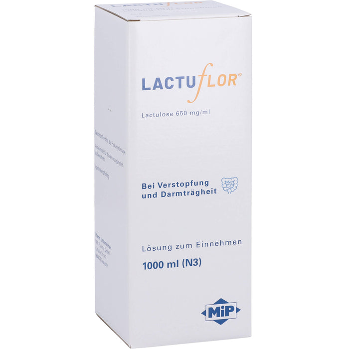 Lactuflor, Lactulose 650 mg/ml Lösung zum Einnehmen, 1000 ml LSE