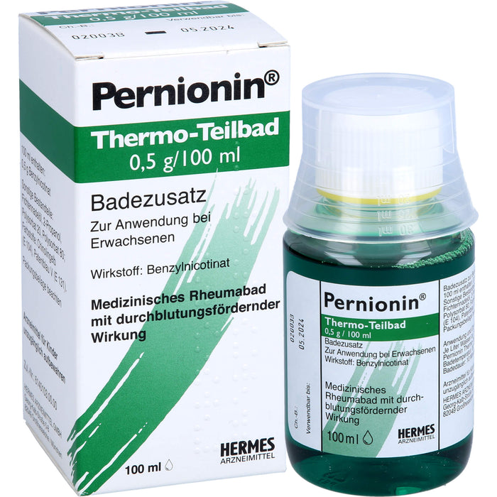 Pernionin Thermo-Teilbad medizinisches Rheumabad mit durchblutungsfördernder Wirkung, 100 ml Lösung