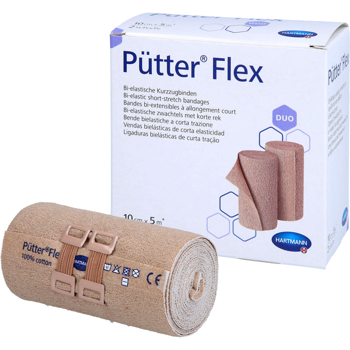 Pütter Flex Duo Binde 10cmx5m, 2 St BIN