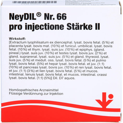 NeyDil Nr. 66 pro injectione St. II Amp., 5 ml Lösung