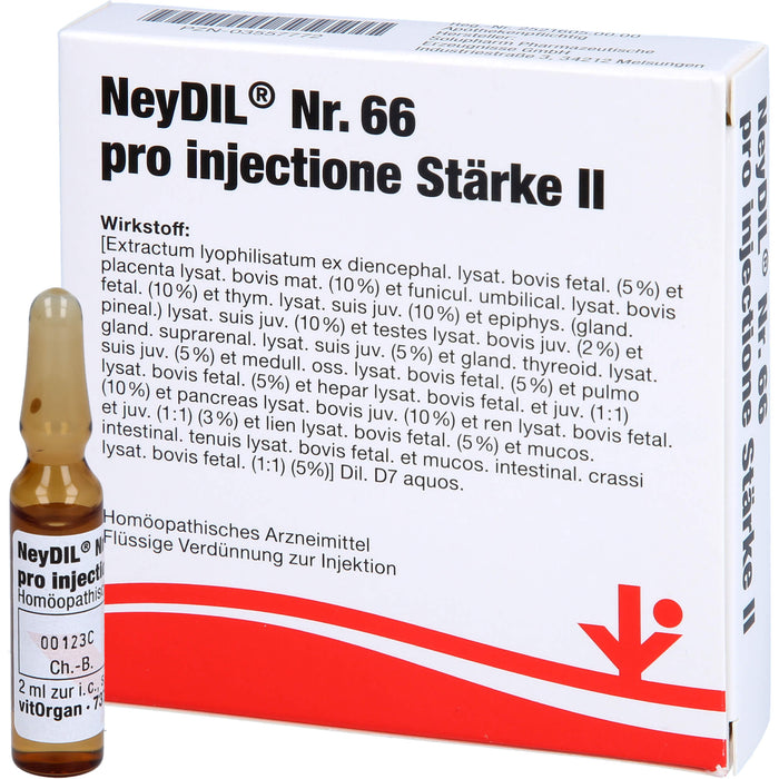 NeyDil  Nr. 66 pro injectione St. II Amp., 5 ml Lösung