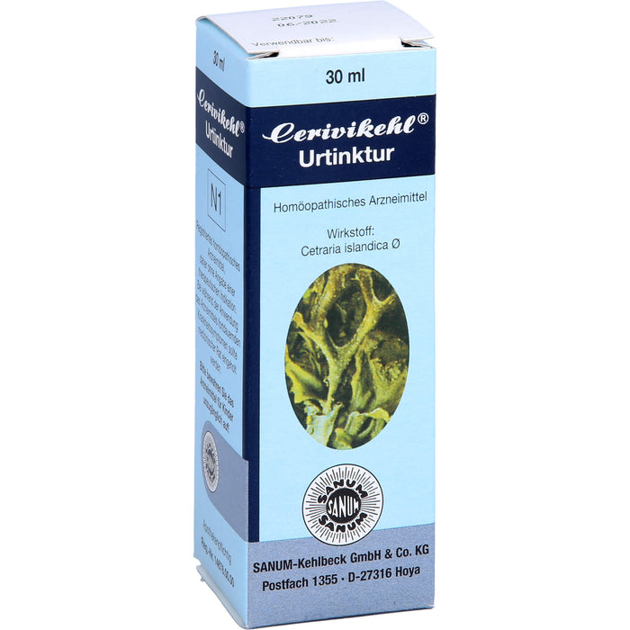 Cerivikehl Urtinktur Tropfen, 30 ml Lösung