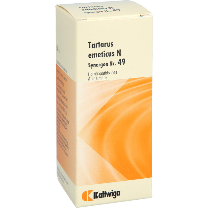 Synergon Komplex 49 Tartarus emeticus N Tropfen , 50 ml TRO