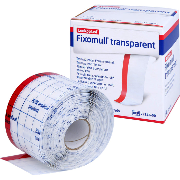 Fixomull transparent 10mx5cm, 1 St PFL
