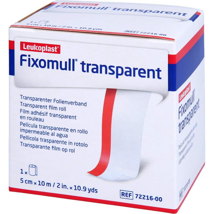Fixomull transparent 10mx5cm, 1 St PFL
