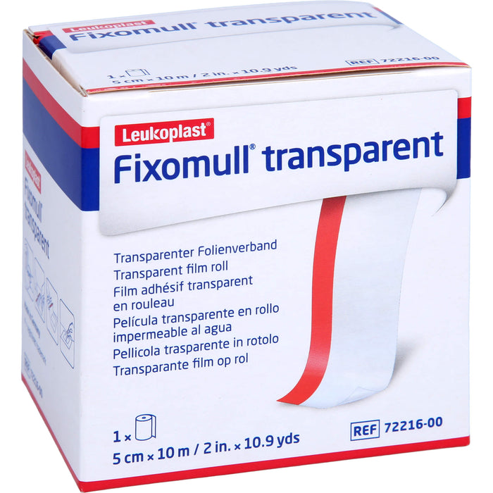 Fixomull transparent 10mx5cm, 1 St PFL