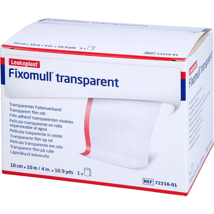 Fixomull transparent 10mx10cm, 1 St PFL