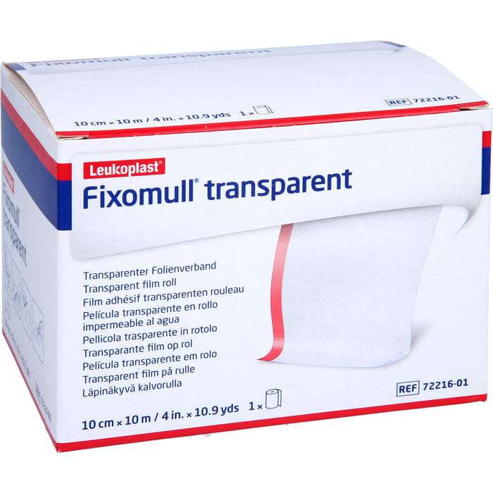 Fixomull transparent 10mx10cm, 1 St PFL