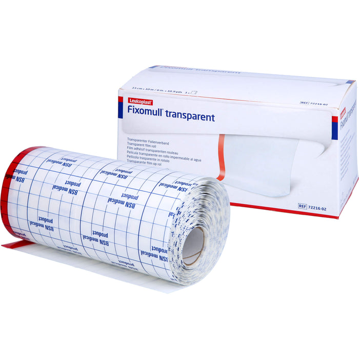 Fixomull transparent 10mx15cm, 1 St PFL
