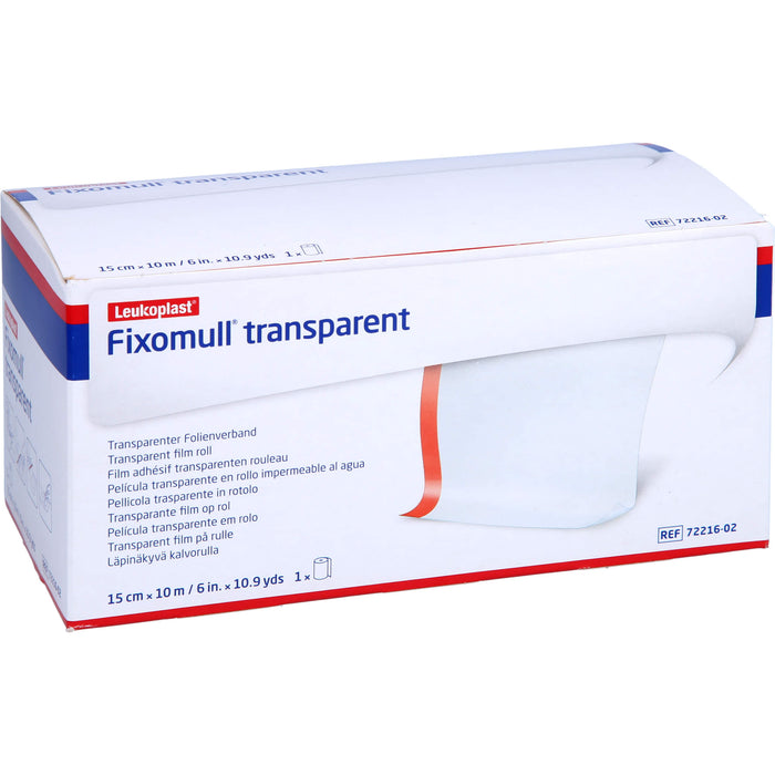 Fixomull transparent 10mx15cm, 1 St PFL