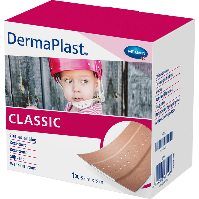 DermaPlast Classic 6cmx5m, 1 St PFL