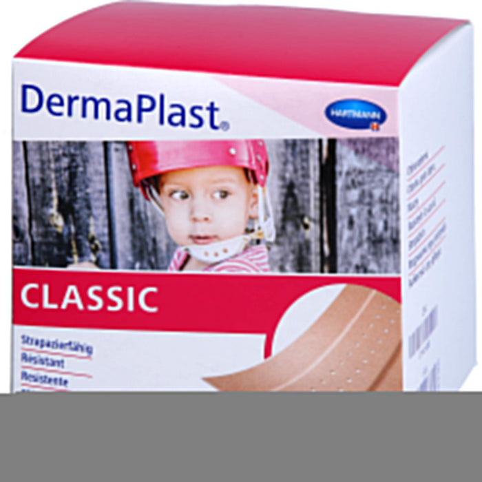 DermaPlast classic 8 cm x 5 m strapazierfähiges Wundpflaster, 1 St. Pflaster