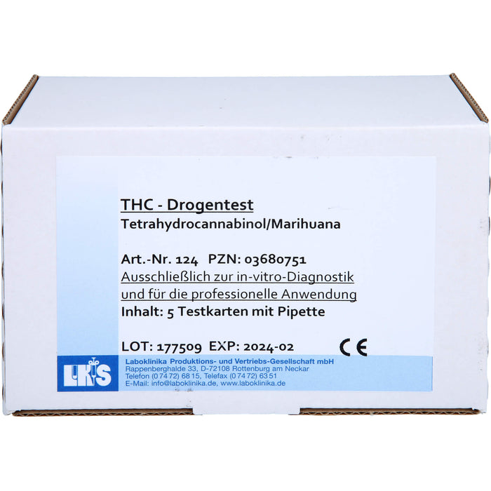DROGENT THC CARD SIN U LKS, 5 St TES