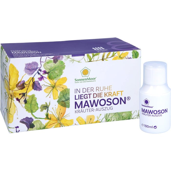 SonnenMoor Mawoson in der Ruhe liegt die Kraft flüssiger Kräuter-Auszug, 100 ml Lösung
