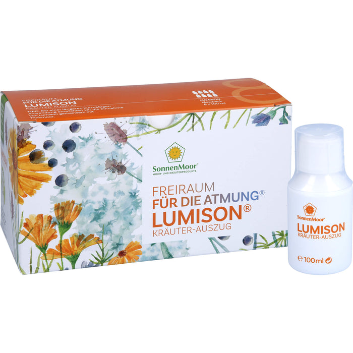 SonnenMoor Lumison Freiraum für die Atmung Kräuter-Auszug, 800 ml Lösung