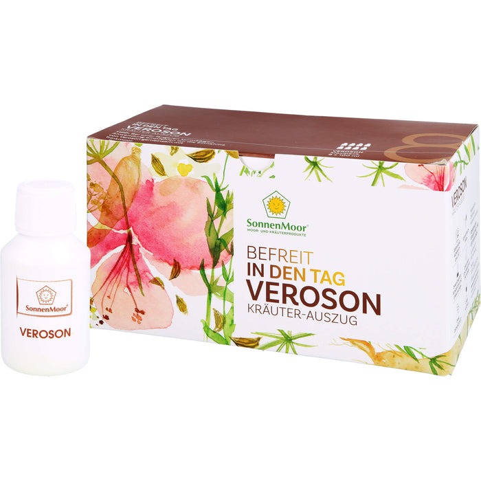 SonnenMoor befreit in den Tag Veroson Kräuter-Auszug, 800 ml Lösung