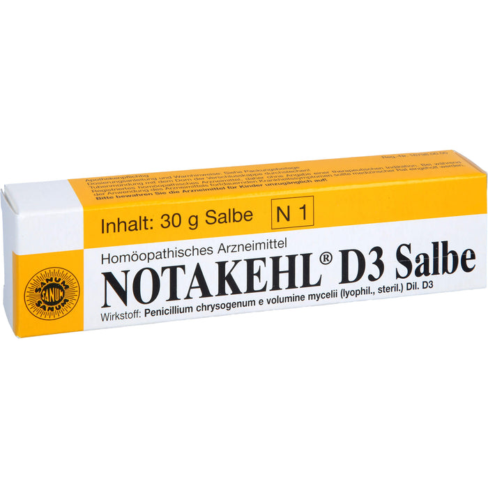 SANUM-KEHLBECK Notakehl D3 Salbe, 30 g Salbe