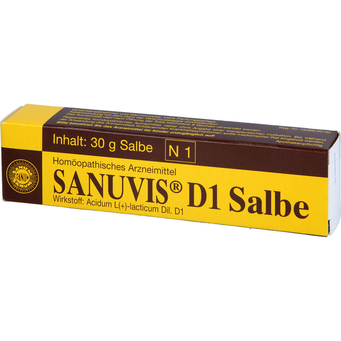 SANUM-KEHLBECK Sanuvis D1 Salbe, 30 g Salbe