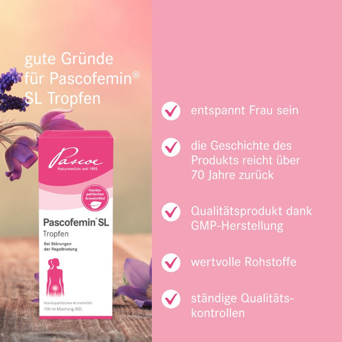 Pascofemin® SL Tropfen, 100 ml TRO