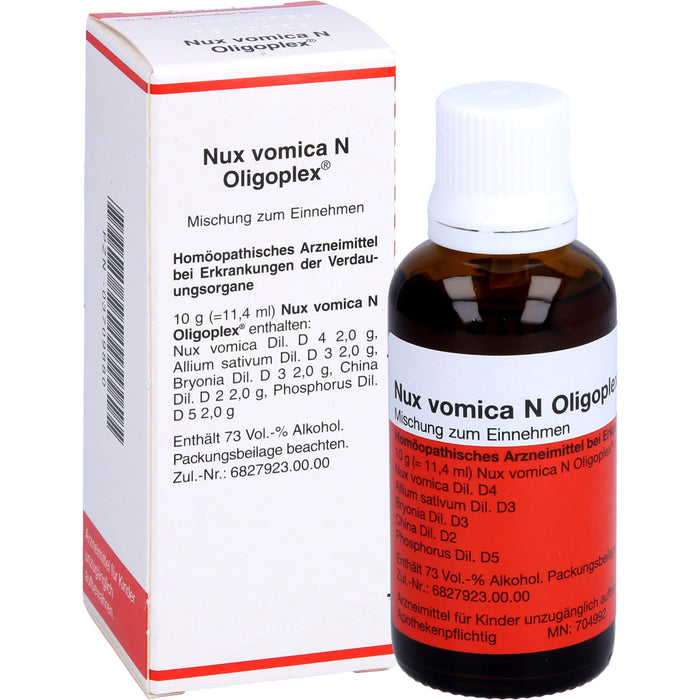 Nux vomica N Oligoplex®, Mischung, 50 ml LIQ