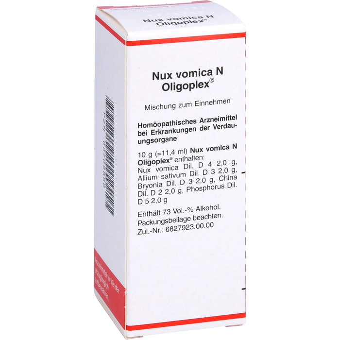 Nux vomica N Oligoplex, Mischung, 50 ml LIQ
