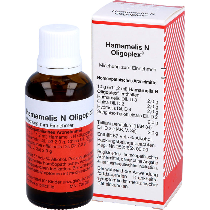 Hamamelis N Oligoplex, Mischung, 50 ml LIQ