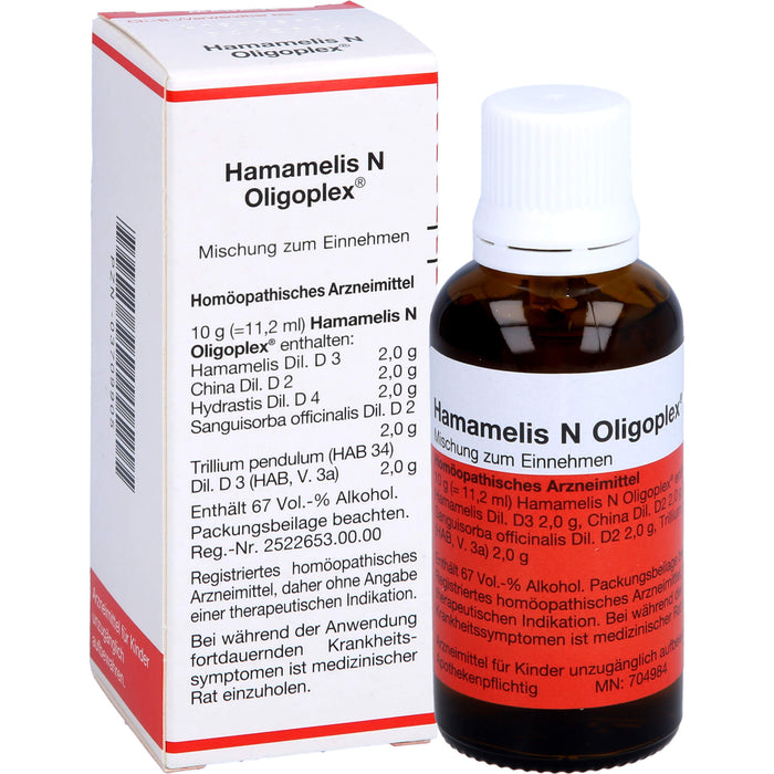 Hamamelis N Oligoplex, Mischung, 50 ml LIQ