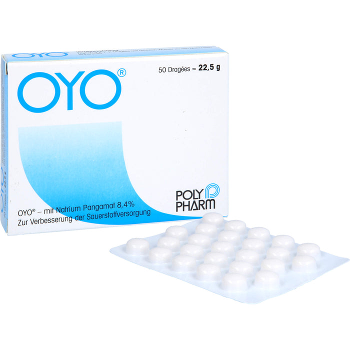 OYO Dragées zur Unterstützung der Sauerstoffversorgung, 50 St. Tabletten