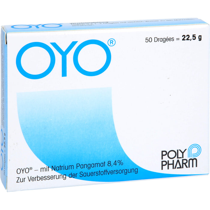 OYO Dragées zur Unterstützung der Sauerstoffversorgung, 50 St. Tabletten