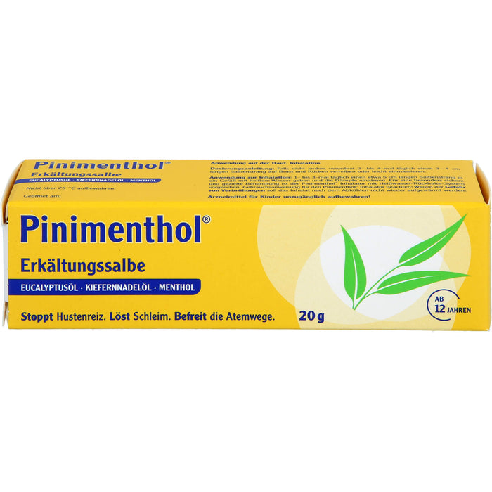 Pinimenthol Erkältungssalbe, 20 g Creme