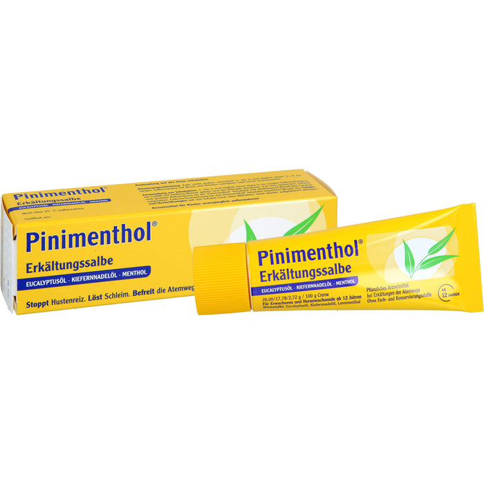 Pinimenthol Erkältungssalbe, 20 g Creme