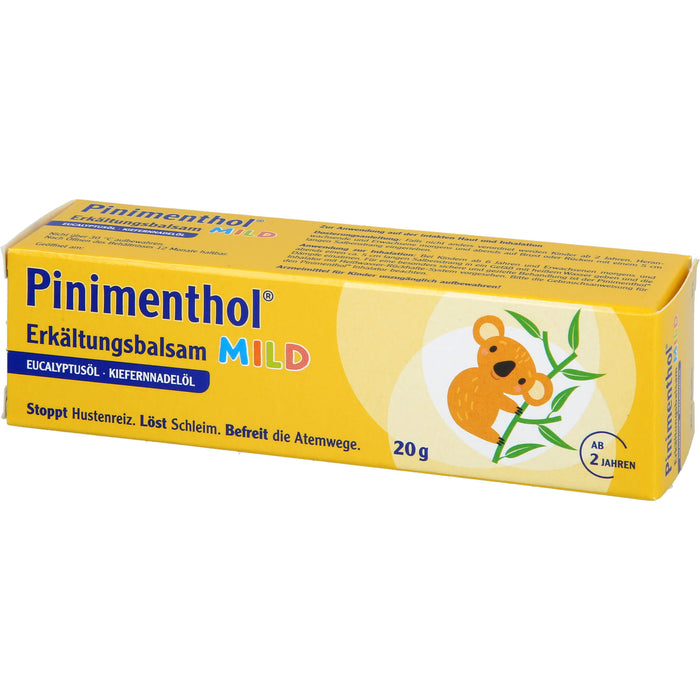 Pinimenthol mild Erkältungsbalsam, 20 g Salbe