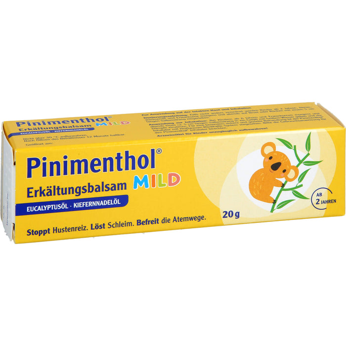 Pinimenthol mild Erkältungsbalsam, 20 g Salbe
