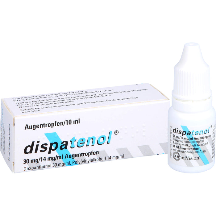Dispatenol Augentropfen zur Befeuchtung der Augen, 10 ml Lösung