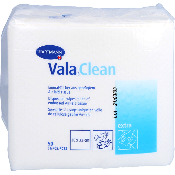 ValaClean extra Einmal-Tücher, 50 St 