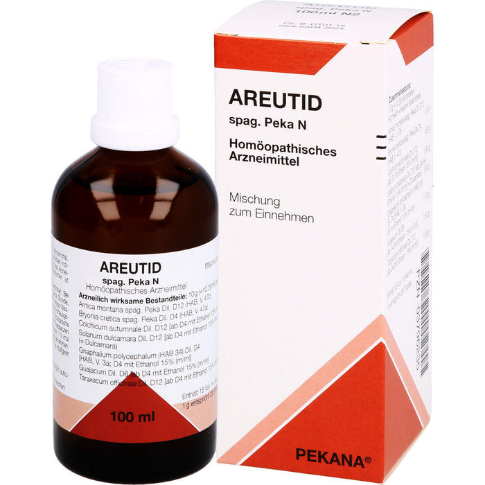 PEKANA Areutid spag. Peka N Tropfen, 100 ml Lösung