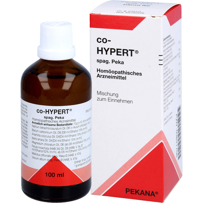 Co-Hypert Spag. Peka Mischung, 100 ml Lösung