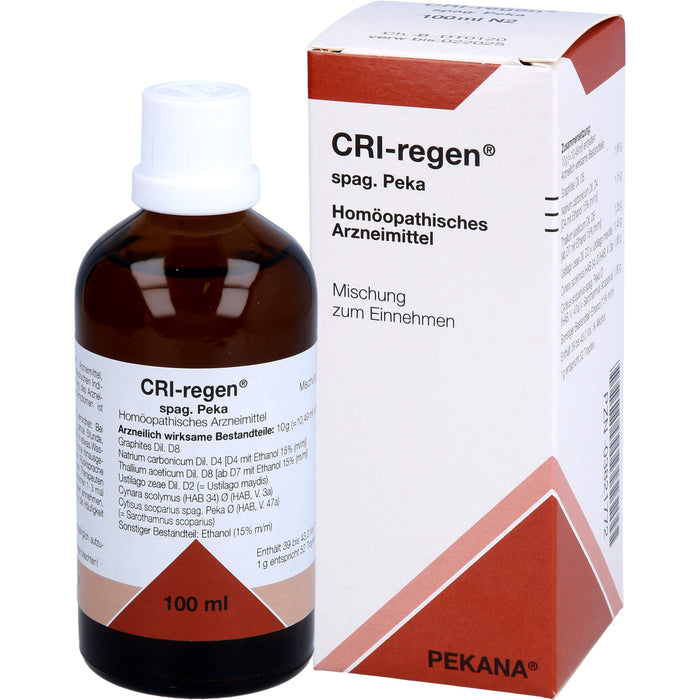 PEKANA CRI-regen spag. Peka Mischung, 100 ml Lösung